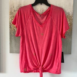 Cable & Gauge Sport Heart ❤️ Print T-Shirt (NWT)